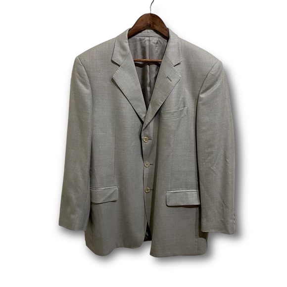 Givenchy Suits & Blazers Givenchy Monsieur Wool And Silk Tessuto